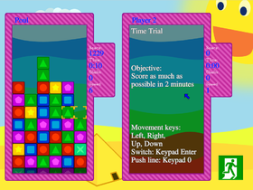 Game with new font